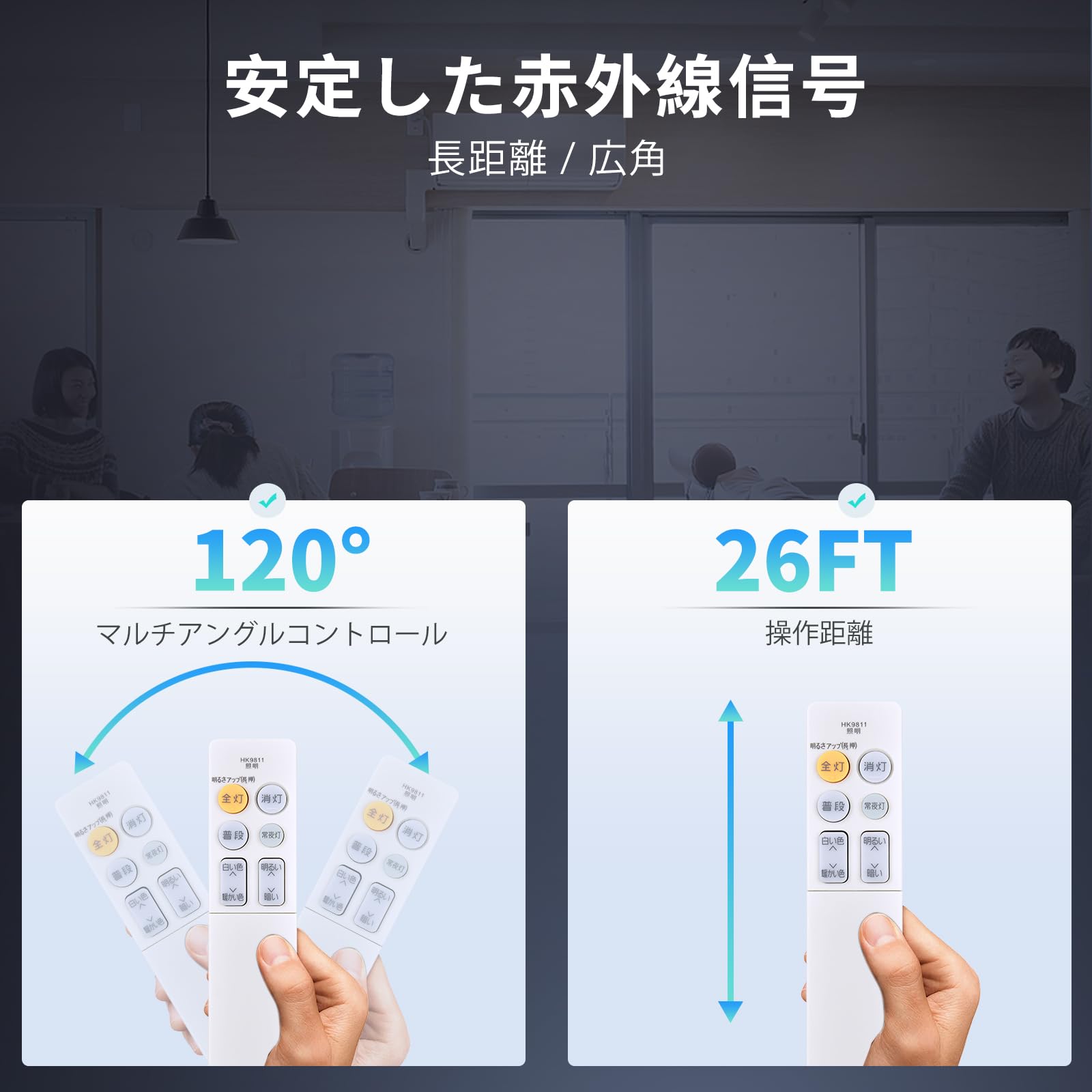 Amazon.co.jp: シーリングライトリモコン HK9811MM for Panasonic